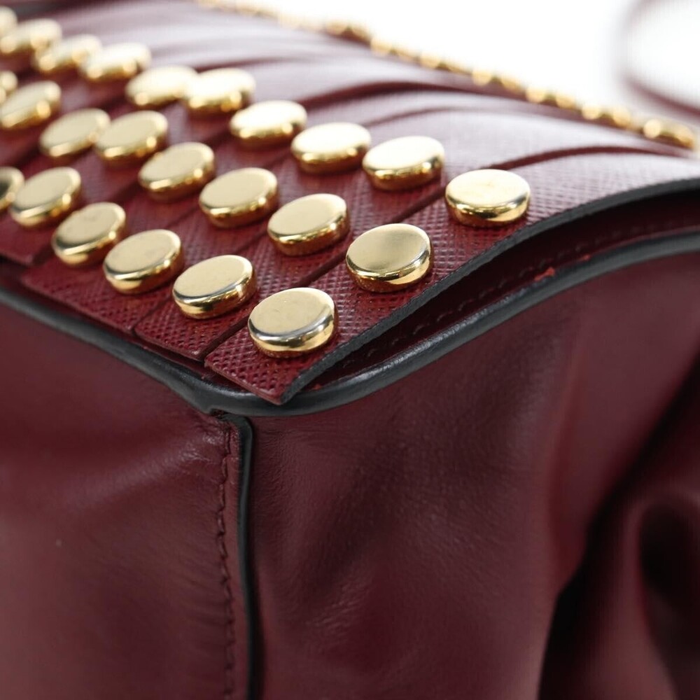 Prada Idol Studded Fringe Saffiano Leather - Picture 10 of 16
